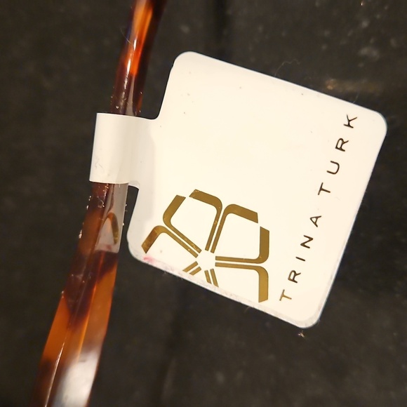 MR TURK by TRINA TURK Andros Sunglasses ~ Tortoise Brown Acetate Polarized NWT - Picture 13 of 16